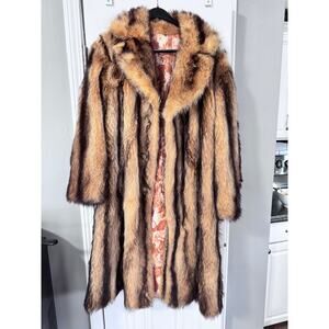 Vintage Full Length Fur Coat